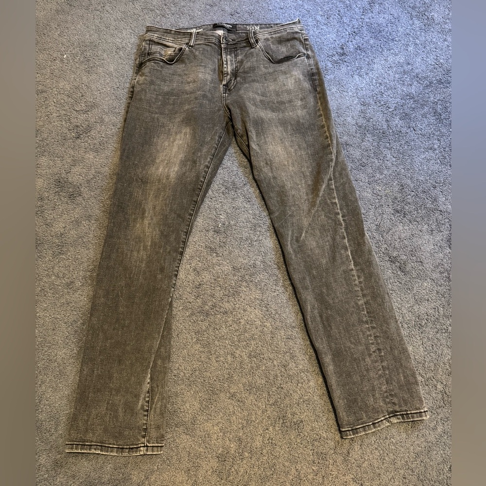 NWOT Liverpool Gray Straight Jeans Classic Denim